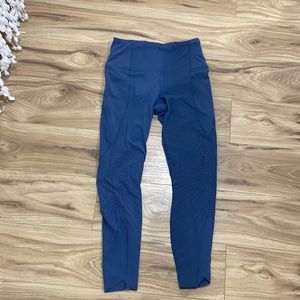 blue leggings small